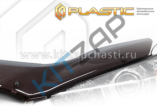 Дефлектор капота "Фирма CA-plastic" полупрозрачный МОСКВИЧ 6  2010010316181